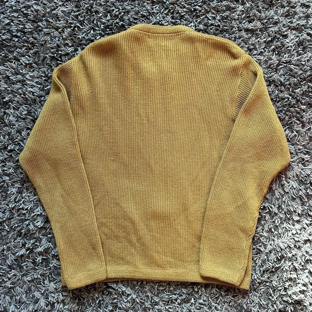 Vintage Towncraft Pennys Full Zip Wool Sweater Large Men’s - Picture 2 of 8